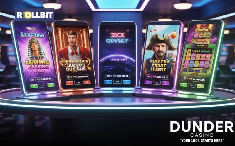 dunder casino slot games