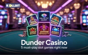 dunder casino slot games