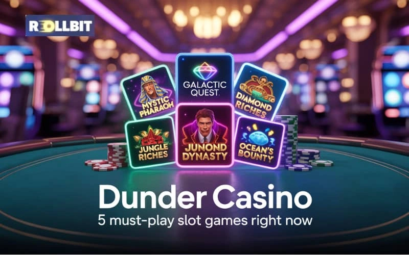 dunder casino slot games
